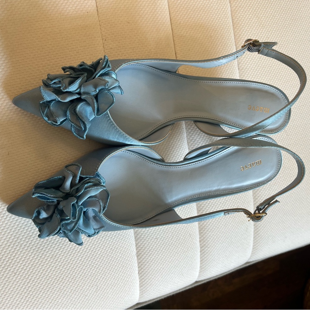 Maeve Blue Heels with Elegant Design